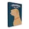 Stupell Industries Unleash Your Wag Phrase Golden Labrador Dog Canvas Wall Art